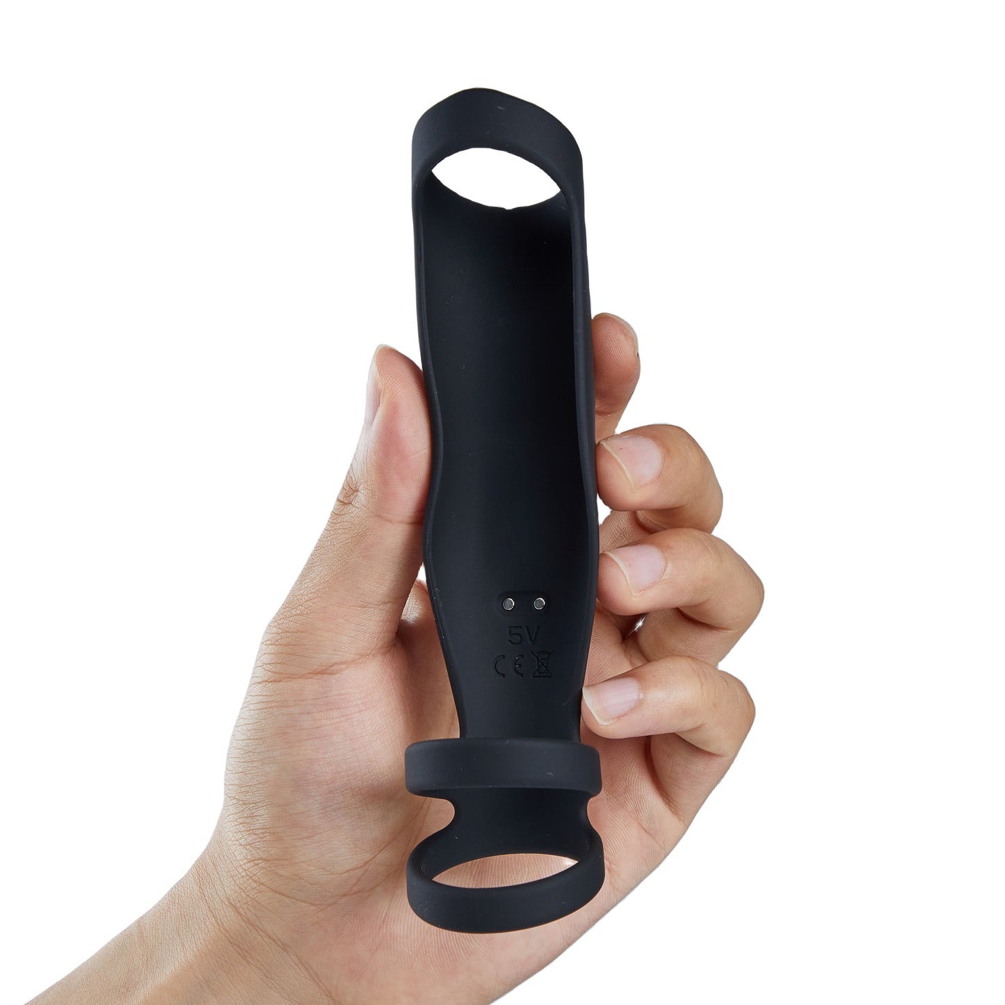 Anneau de pénis efficace de trou par Vibration avec 9 fréquences