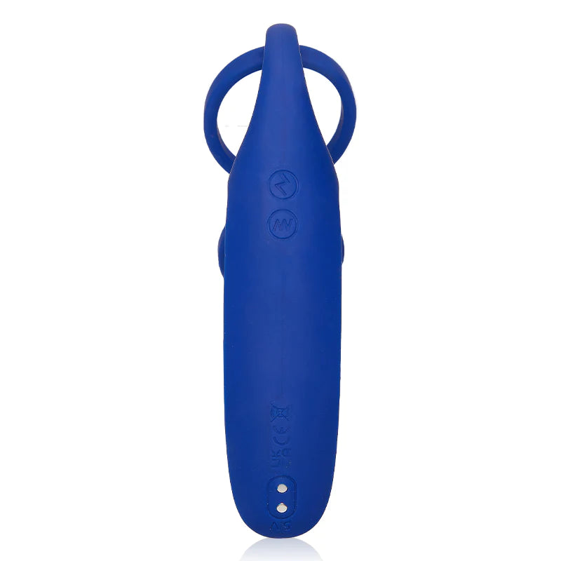 Vibromasseur prostatique 2 en 1 Choc électrique