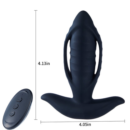 Prostate Estimulación Anal Plug 8 Push 12 Vibración