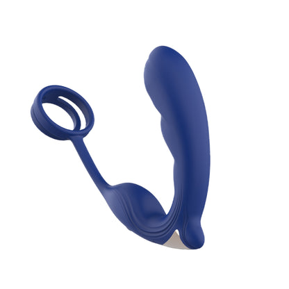 Prostate Massager 9 Vibration Double Penis Ring