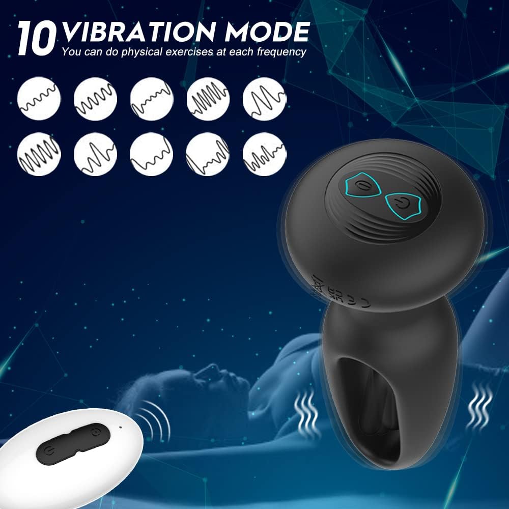 Analplug 10 Vibrations Powerful Knocking Mode