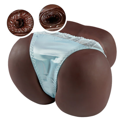 Mantou Brownish-black 1:1 Realistic Masturbator 5 kg