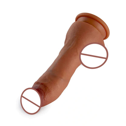 Gode réaliste avec testicules dodus 3.5 CM