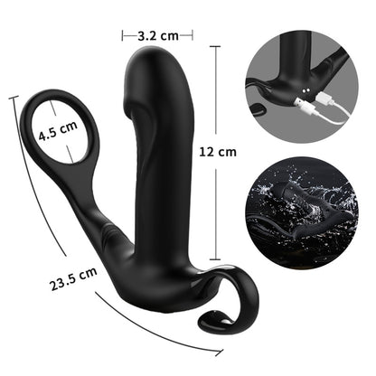 Finger loop 10 vibrations bump anal toy