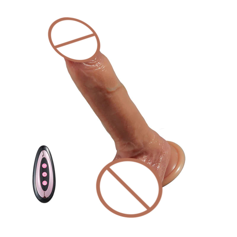 Tragbarer Dildo Vibrationsmodi beheizter strap-on